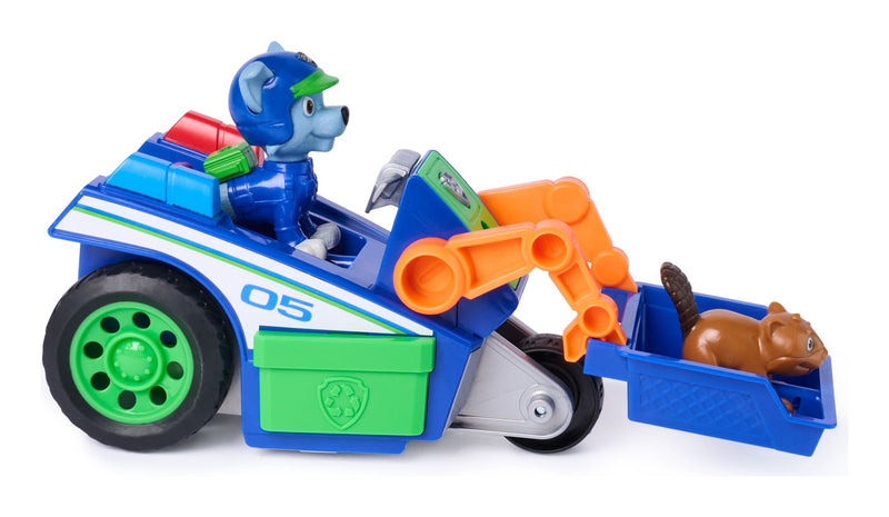 Paw Patrol Search & Rescue Rocky Rescue Recycler with 2 Figures - Image