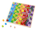 Wooden 2-in-1 Ludo And Snakes & Ladders - Image