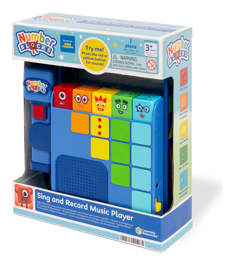 Numberblocks Sing & Record Music Player