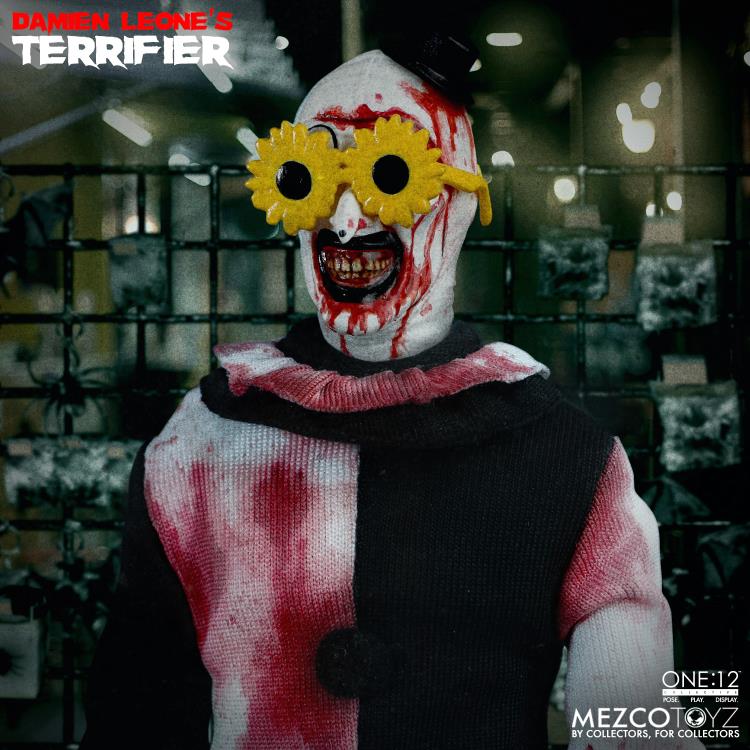 Terrifier One:12 Collective Art the Clown (Deluxe Edition) Action Figure