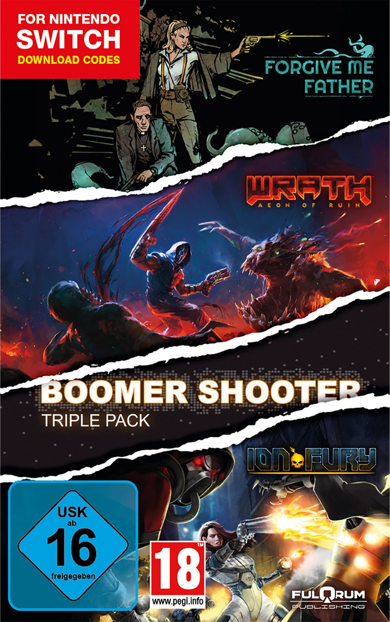 Boomer Shooter Triple Pack (Code in Box) - Nintendo Switch