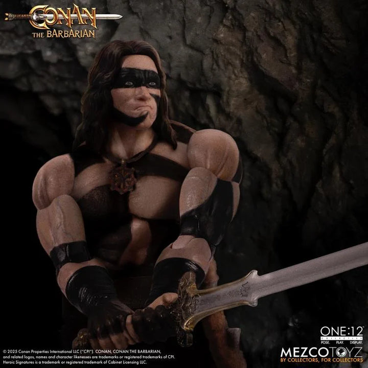 Mezco Conan the Barbarian (1982) One:12 Collective Conan (War Paint Edition) Action Figure