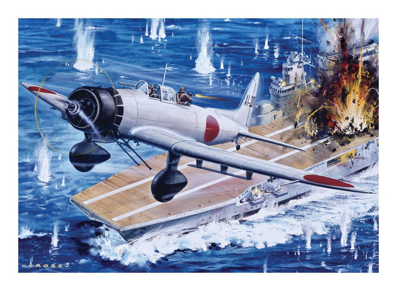 Airfix Aichi D3A1 Val 1000 Piece Jigsaw Puzzle - Image