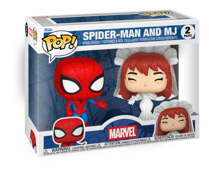 Pop! 2 Pack Marvel Spiderman & Mary Jane