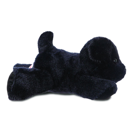 Aurora World Blackie Black Labrador Mini Flopsies 8" Plush Soft Toy
