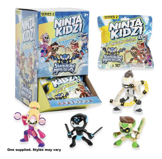 Ninja Kidz Action Mystery Figures CDU (Case of 24)