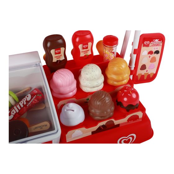 Walls Toy Play Ice Cream Parlour Playset