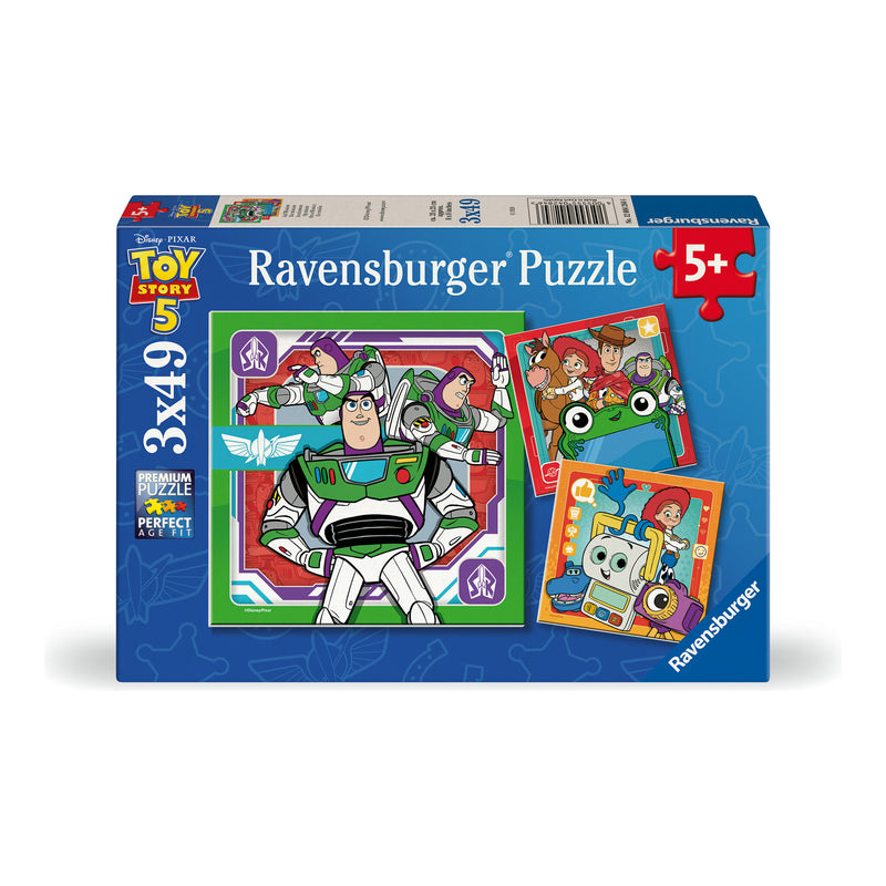 Toy Story 5 3x 49 Piece Jigsaw Puzzles