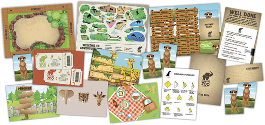 Trapped Escape Room Game Packs The Zoo - Image