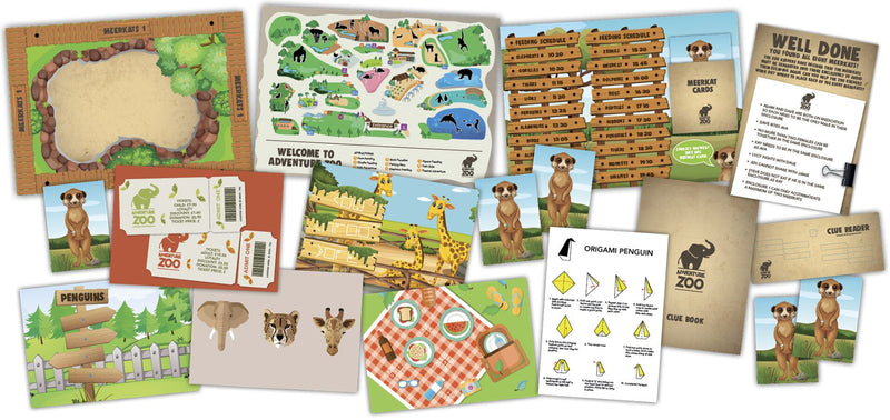 Trapped Escape Room Game Packs The Zoo - Image