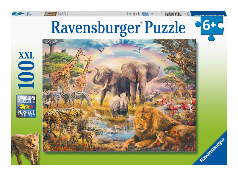 African Safari 100 Piece XXL Jigsaw Puzzle