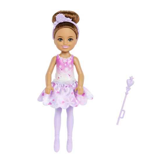 Barbie Fantasy Nutcrckr Chelsea Snow Fairy Asst