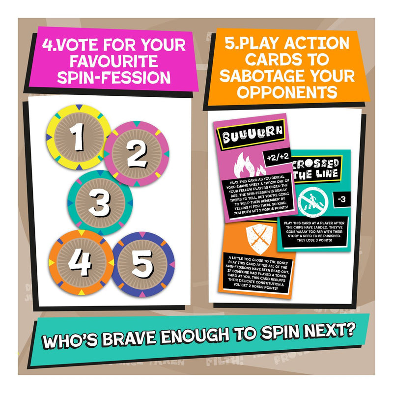 Social Games - Spin Confessions - Image