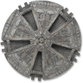 Cylon Baseship (TOS) Model Diecast Ship (Eaglemoss / Battlestar Galactica), alternate view