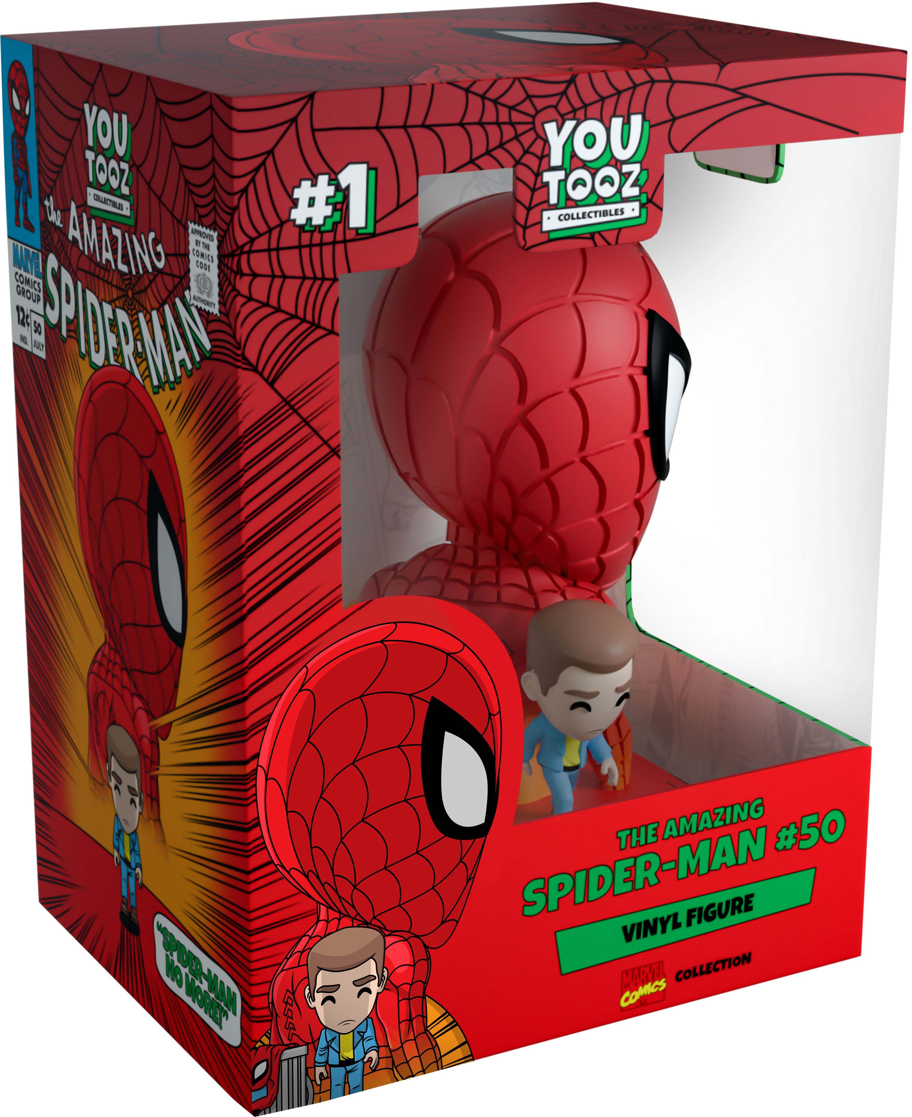 Youtooz Marvel Spider Man The Amazing Spiderman #50 Vinyl Figure