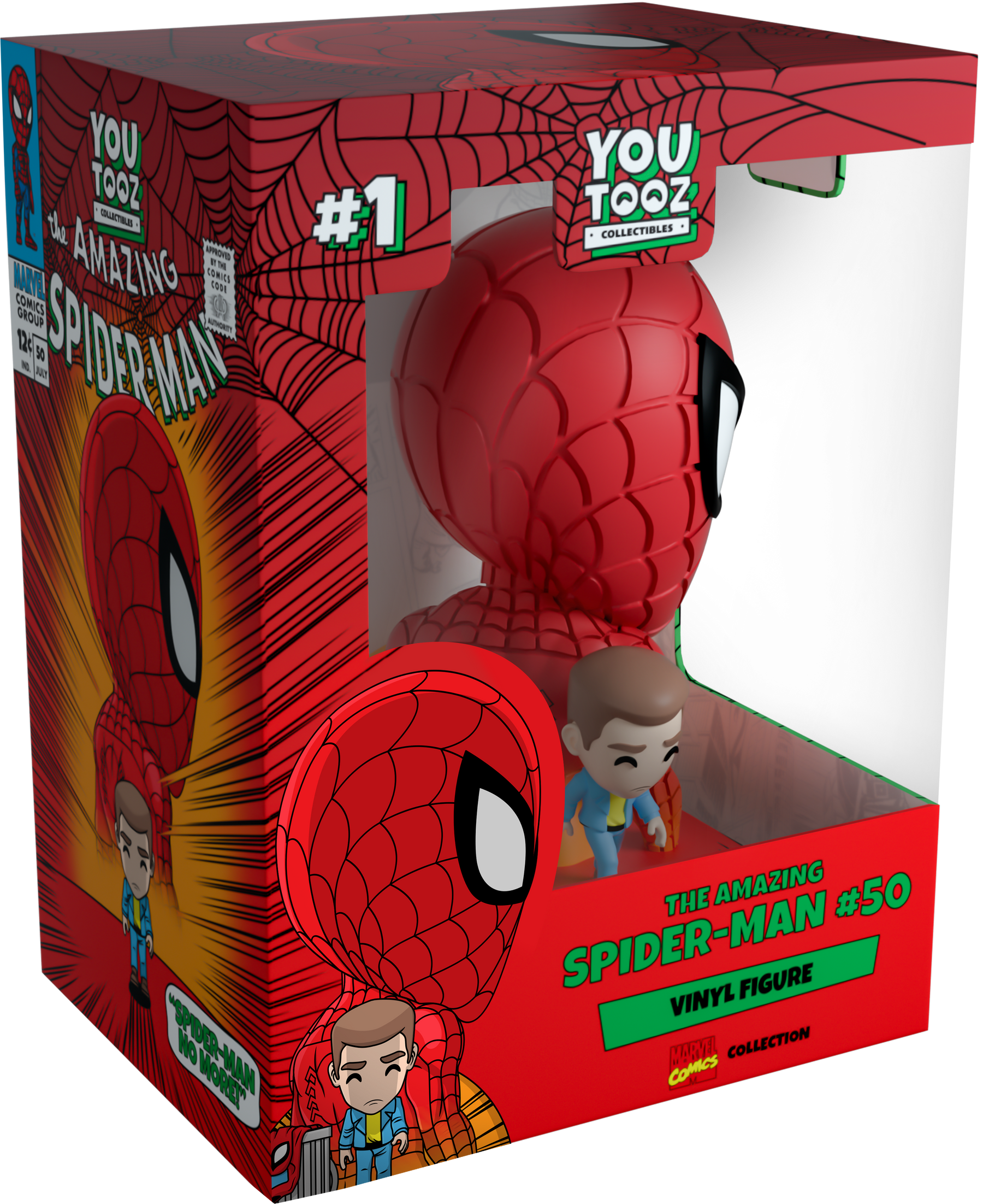 Youtooz Marvel Spider Man Vinyl Figures (5) Complete Collection