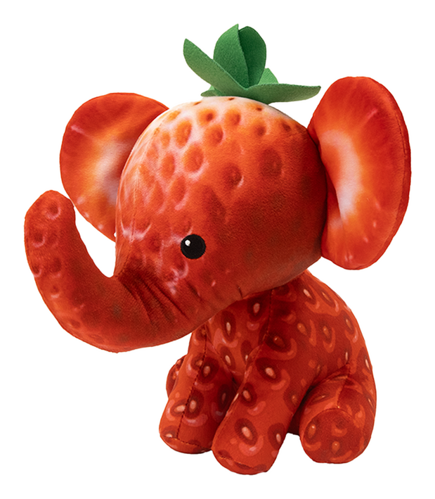 Foodibles Series 1 Large Plush: Strawberry Elephant