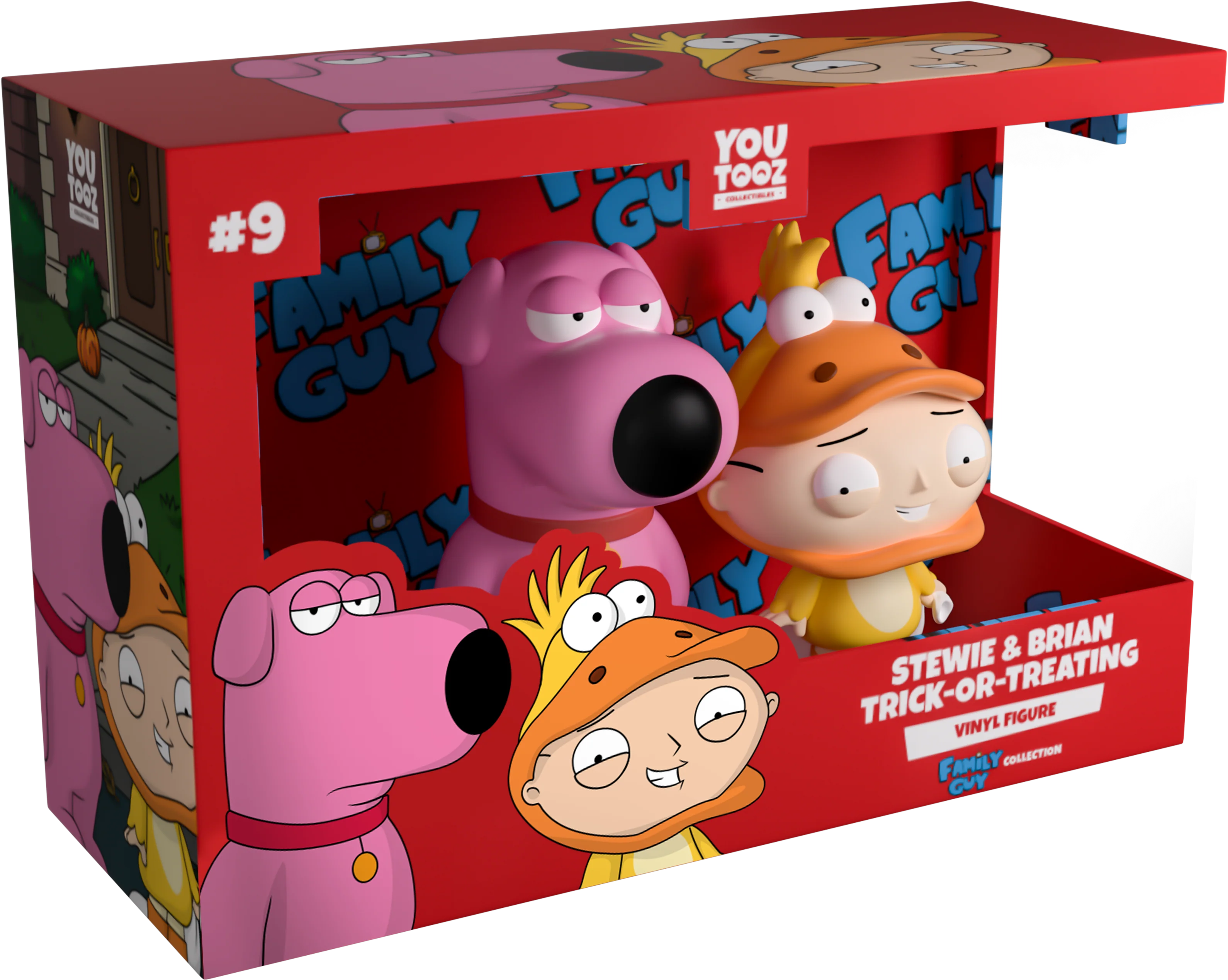 YouTooz Family Guy Stewie & Brian Trick or Treating Vinyl Figures