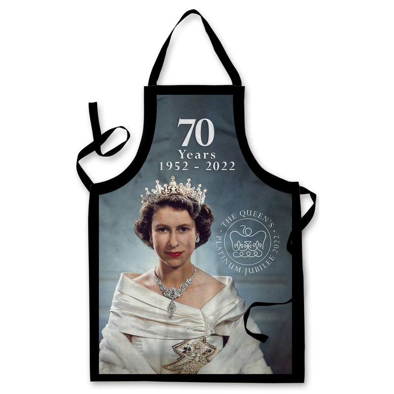 Jubilee 70 Years of The Queen - Adult Apron collectible from https://britishmade.gifts/