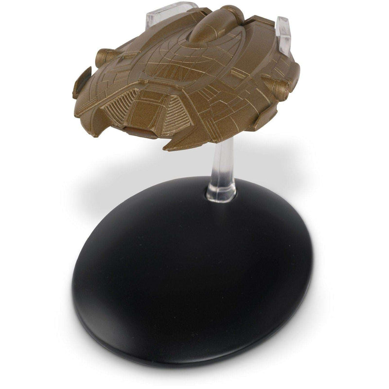 22nd Century Ferengi Starship Model Die Cast Ship (Eaglemoss / Star Trek), side angle
