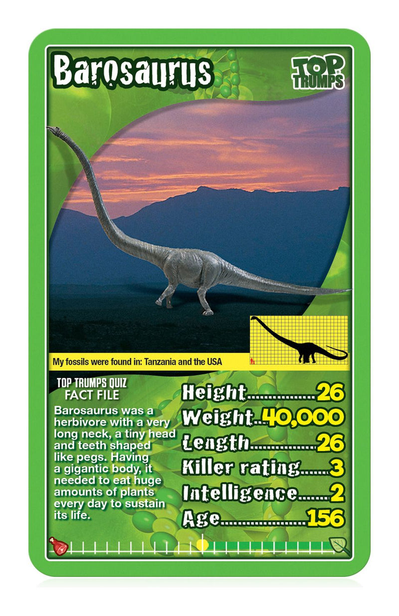 Dinosaurs Top Trumps Card Game - Image
