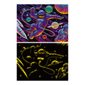 Outer Space Adventure 200 Piece Starline Glow in the Dark Puzzle
