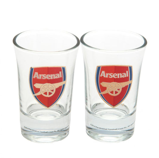 Arsenal FC 2pk Shot Glass Set collectible from Infinity Collectibles 2026