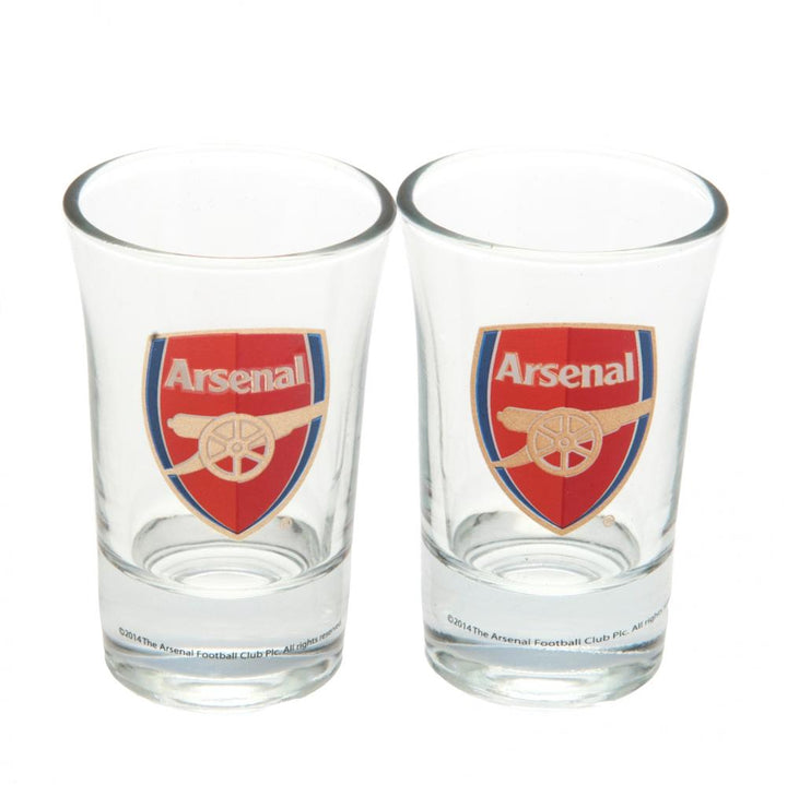 Arsenal FC 2-Pack Shot Glass Set