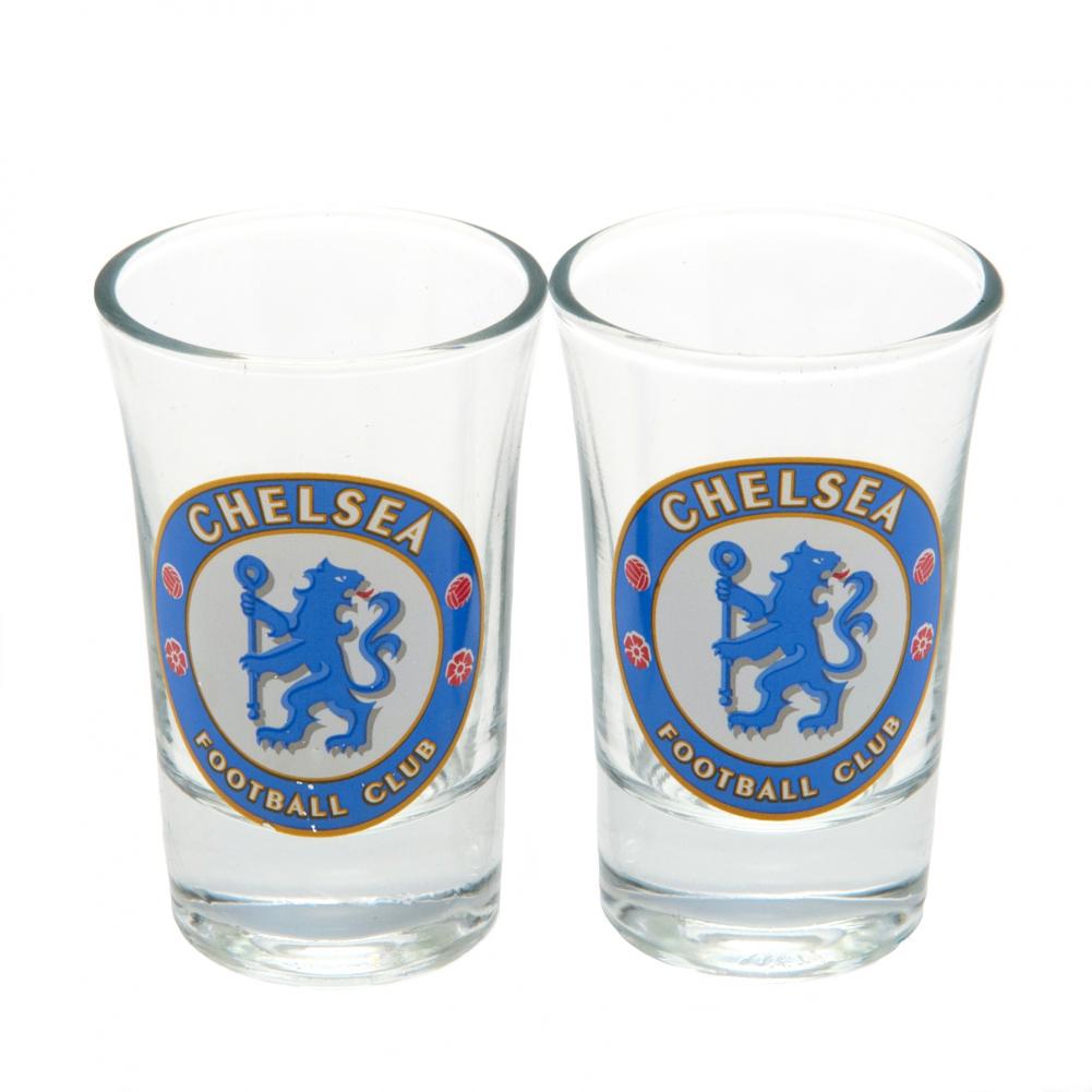 Chelsea FC 2-Pack Shot Glass Set