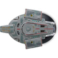 I.S.S. Defiant NX-74205 (Mirror Issue M3) BONUS ISSUE Model Die Cast Ship (Eaglemoss / Star Trek), size reference