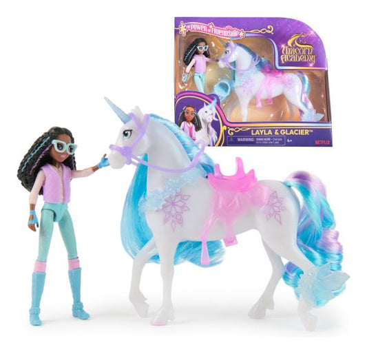 Unicorn Academy Sml Doll Layla & Glacier