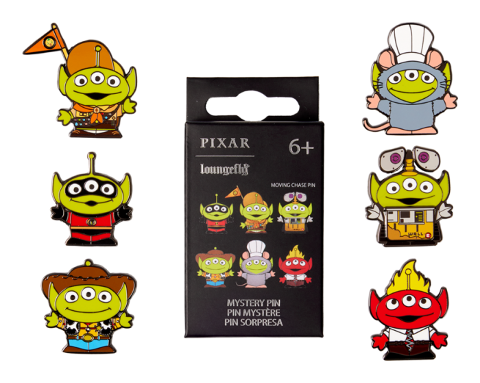 Loungefly - Blind Box Enamel Pins - Disney Pixar Aliens