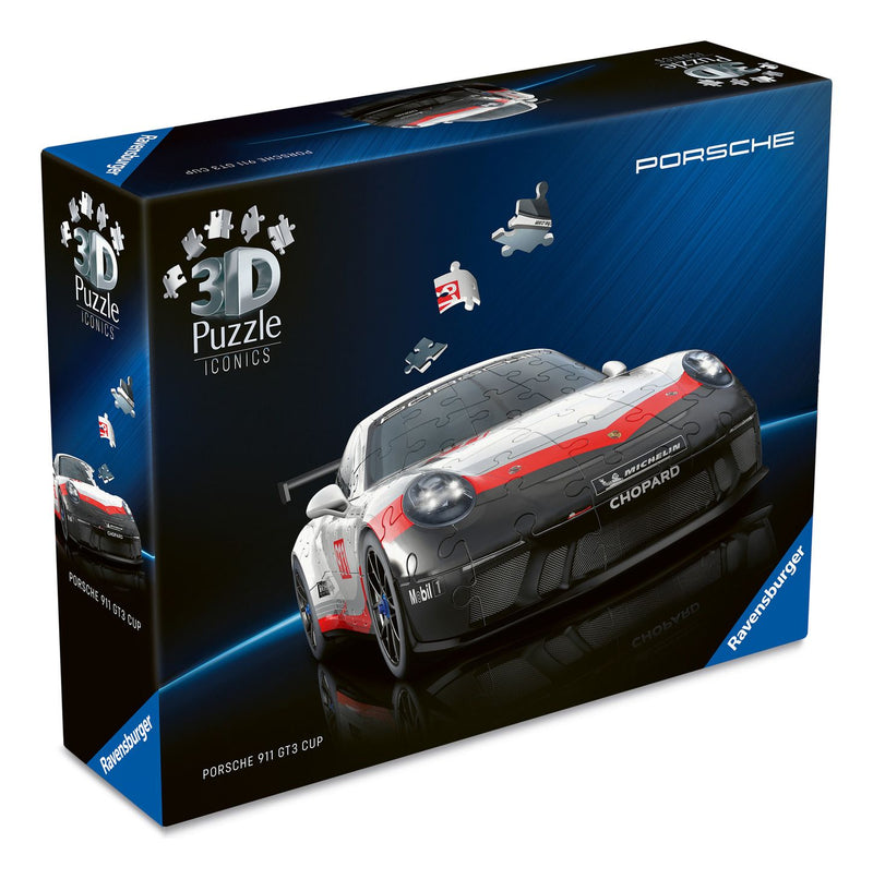 Porsche GT3 Cup 108 Piece 3D Puzzle - Image