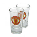 Manchester United FC 2pk Shot Glass Set, alternate view