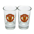 Manchester United FC 2pk Shot Glass Set collectible from Infinity Collectibles 2026