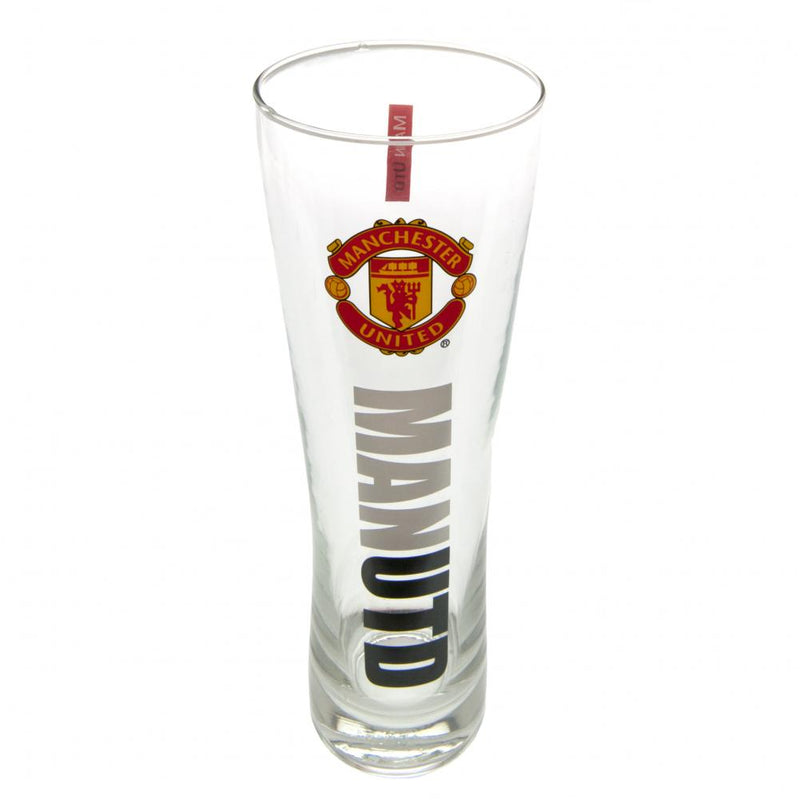 Manchester United FC Tall Beer Glass collectible from Infinity Collectibles 2026