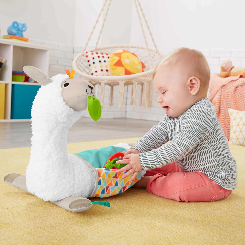 Fisher Price Grow With Me Tummy Time Llama