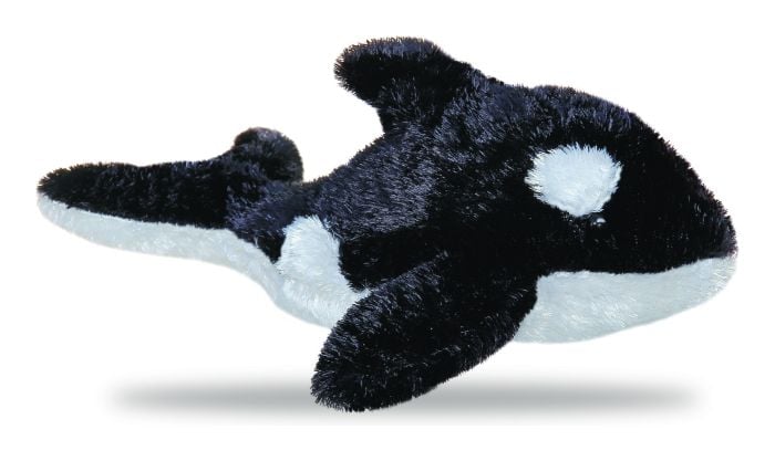 Mini Flopsies Orca Whale 8"
