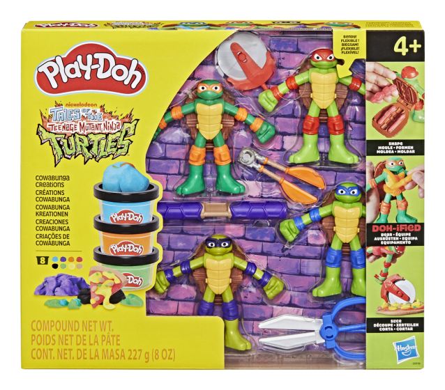 Play Doh TMNT Cowabunga Creations