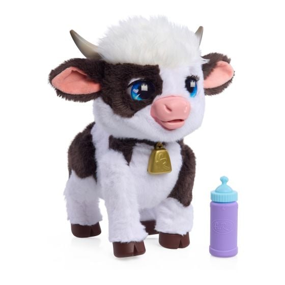 FurReal Riley the Feed & Follow Cow