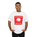 'In Case of Fire, Save My Vinyl' T-Shirt, packaging shot