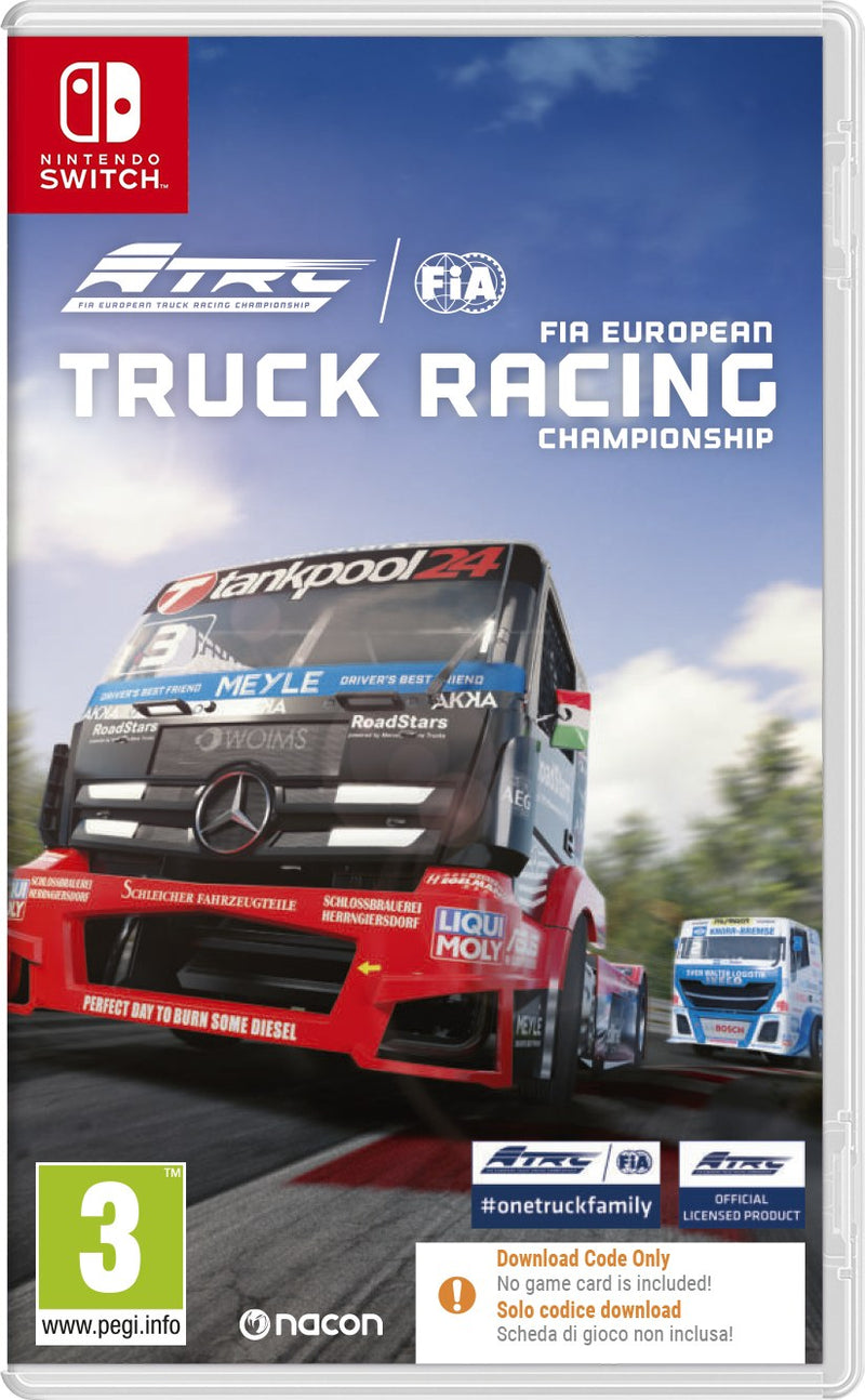FIA European Truck Racing Championship (Code in Box) - Nintendo Switch