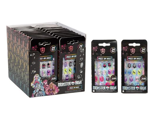Monster High Press On Nails Pack