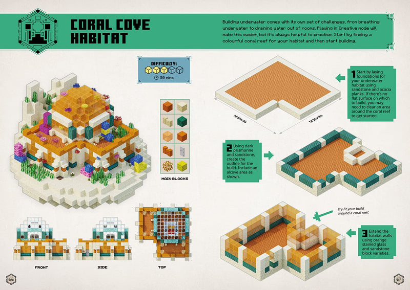 All New Official Minecraft Creative Handbook Hardback By Mojang AB - Image 5