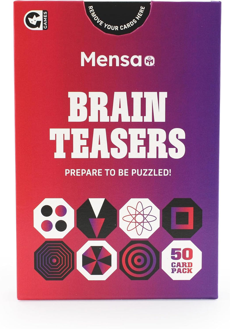 Mensa Brain Teasers Card Game - Image 4