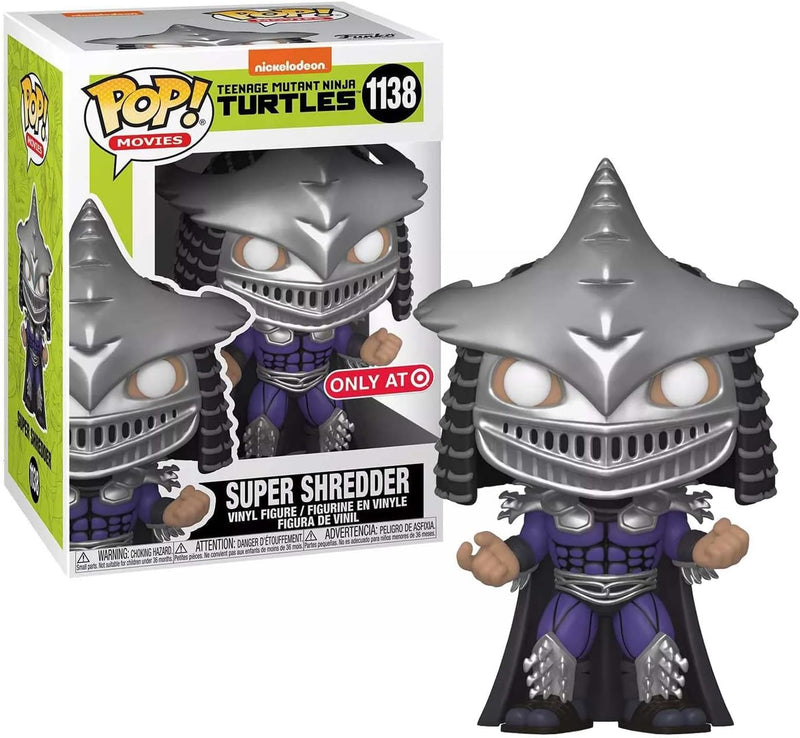 Super Shredder Metallic Teenage Mutant Ninja Turtles II The Secret of the Ooze Funko Pop! Vinyl Figure #1138