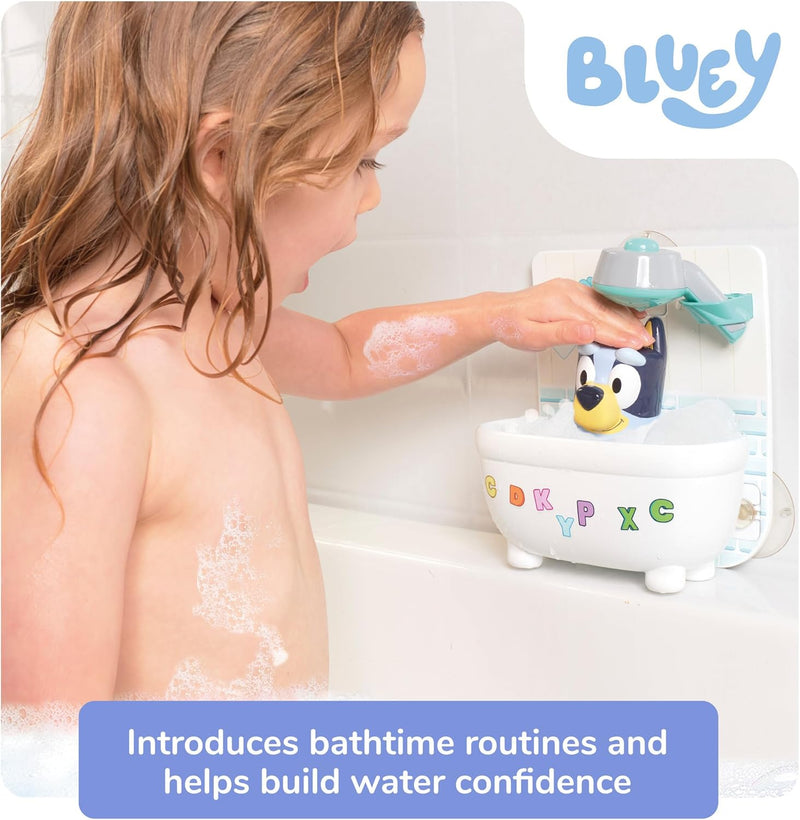 Tomy Toomies Shower & Scrub Bluey Bath Toy - Image 3