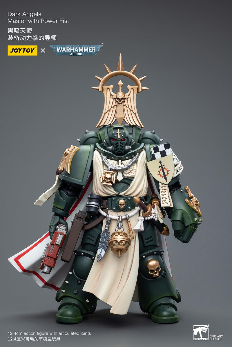 Warhammer Dark Angels Master with Power Fist 40k Action Figu, side angle