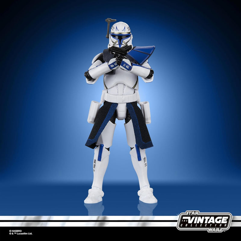 Star Wars The Vintage Collection Clone Commander Rex (Bracca Mission) Action Figure, close-up detail