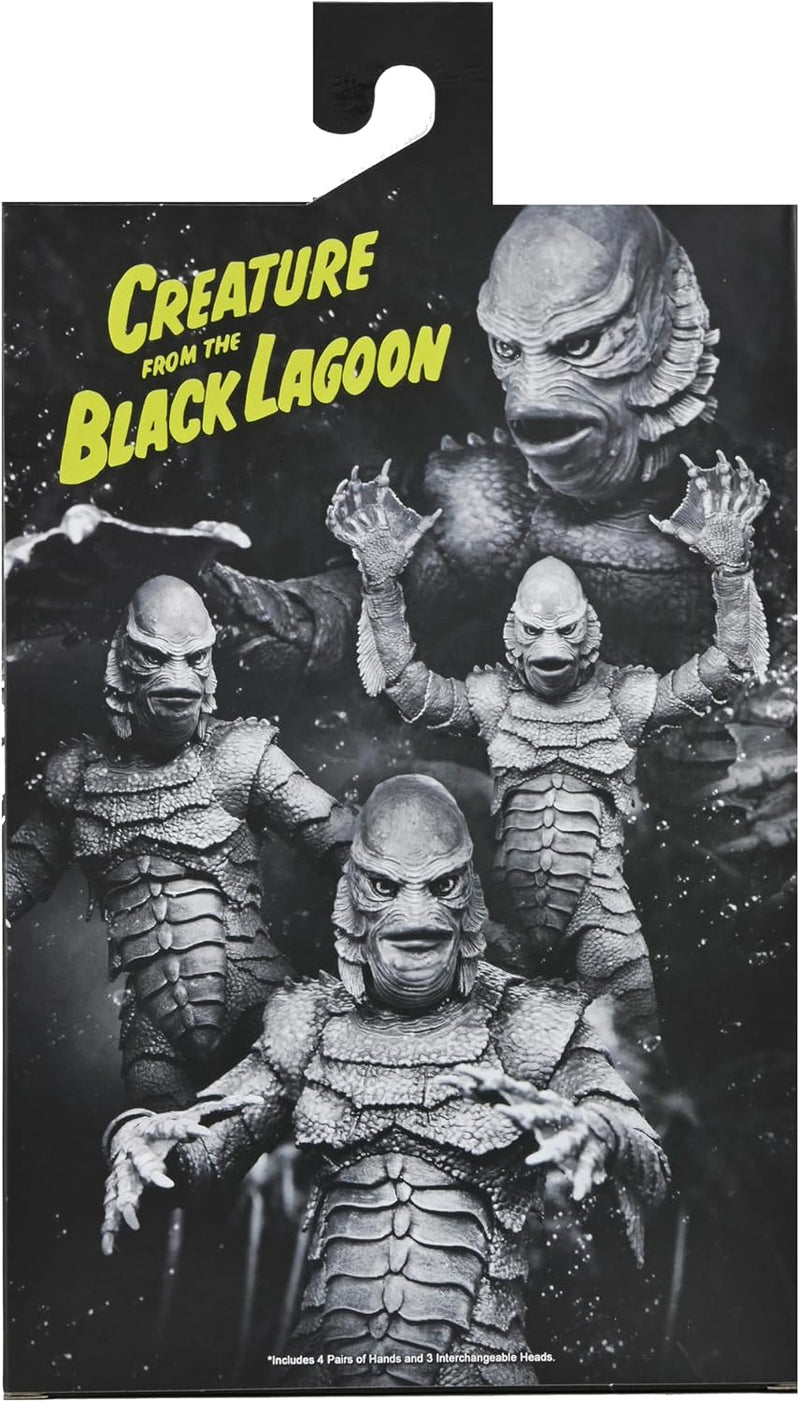 Creature from the Black Lagoon Black & White Ultimate 7" Scale Action Figure side angle